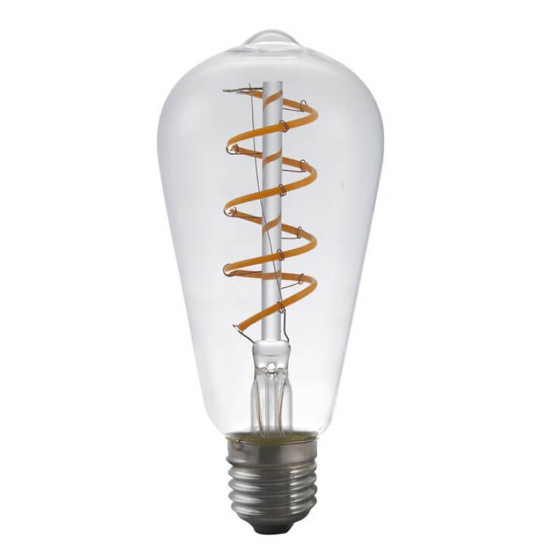LED ST64 Flex AX Rustika klar 4W 220lm 2200K E27