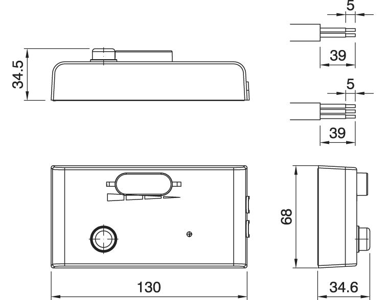 Dimmer 1013S 230V 300W M