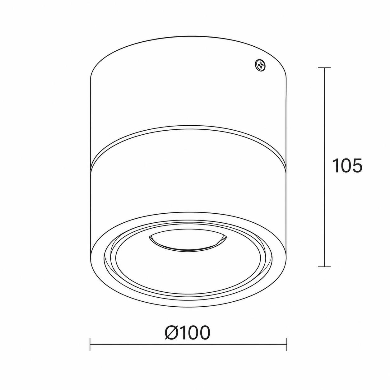 LED-Spot Easy W100