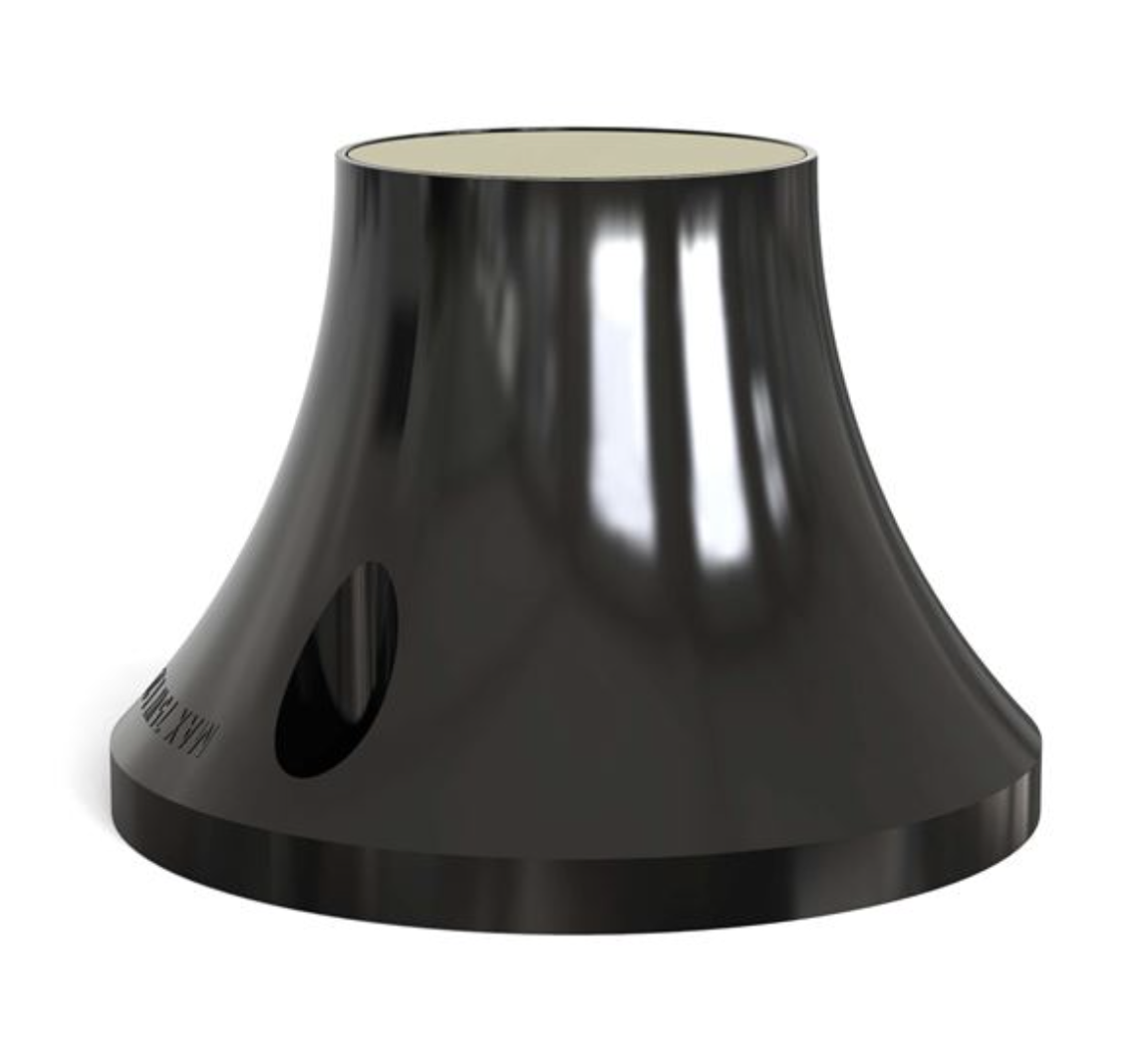 Aufbaufassung E27 Thermoplast gerade Schwarz