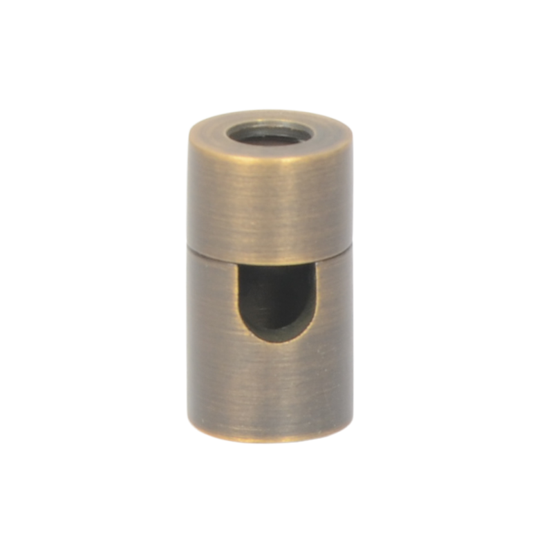 Kabelhalter Zylinder Brushed Antique