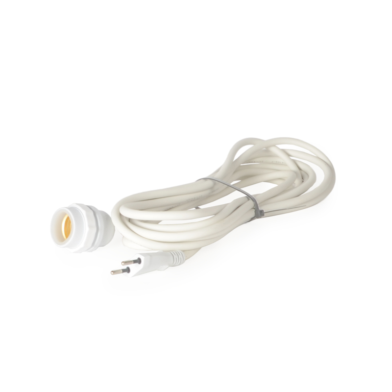 IP65 Outdoor Lampenpendel weiss 5m einzeln