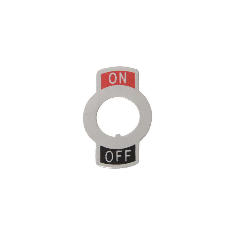 Switch On/Off Schild