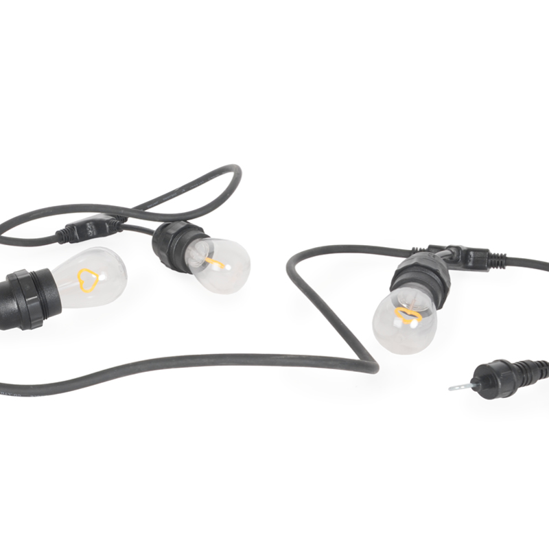 LED Herz Filament Bulb 0,5W E27 Polycarbonat - S14