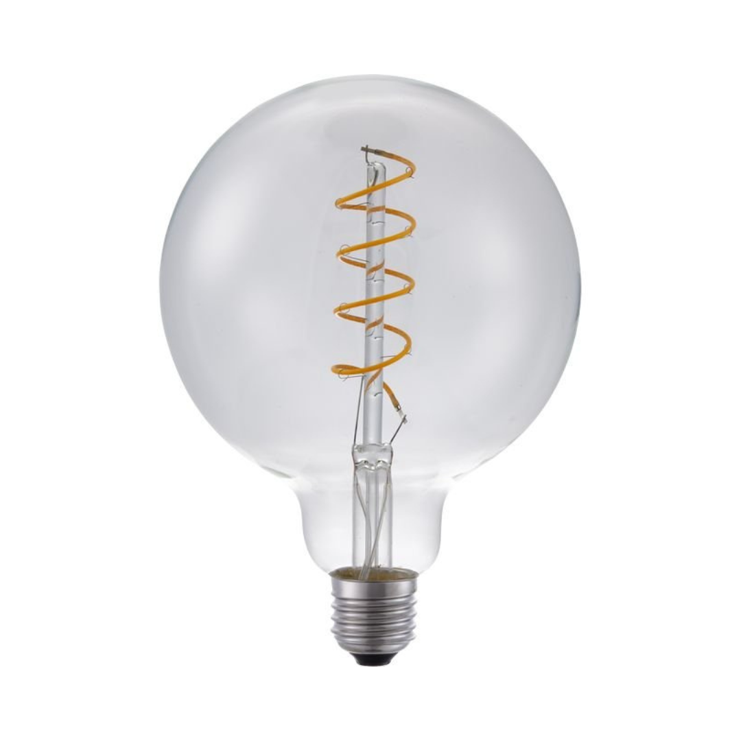 LED E27 Filament Flex AX Globe G125 230V 250Lm 4W 2200K  Klar Dimmbar