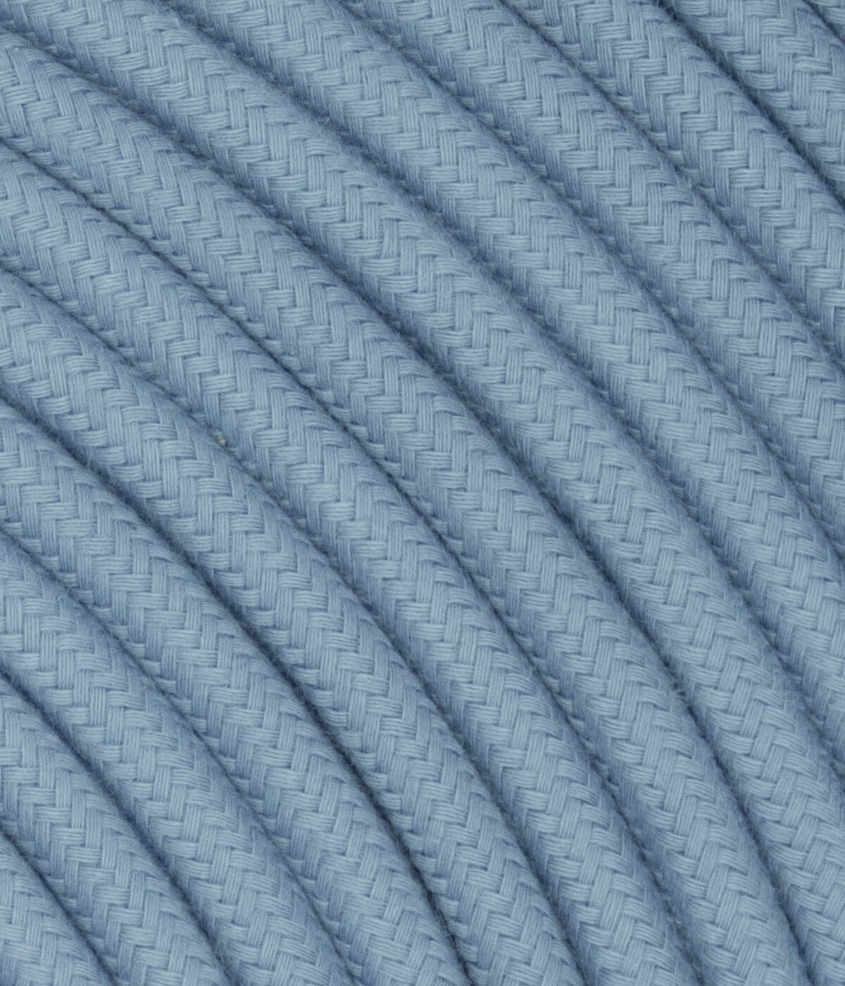 Textilkabel Graublau "Celeste" TO426, 3 x 0,75mm²