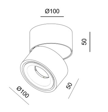 LED-Spot Easy W100