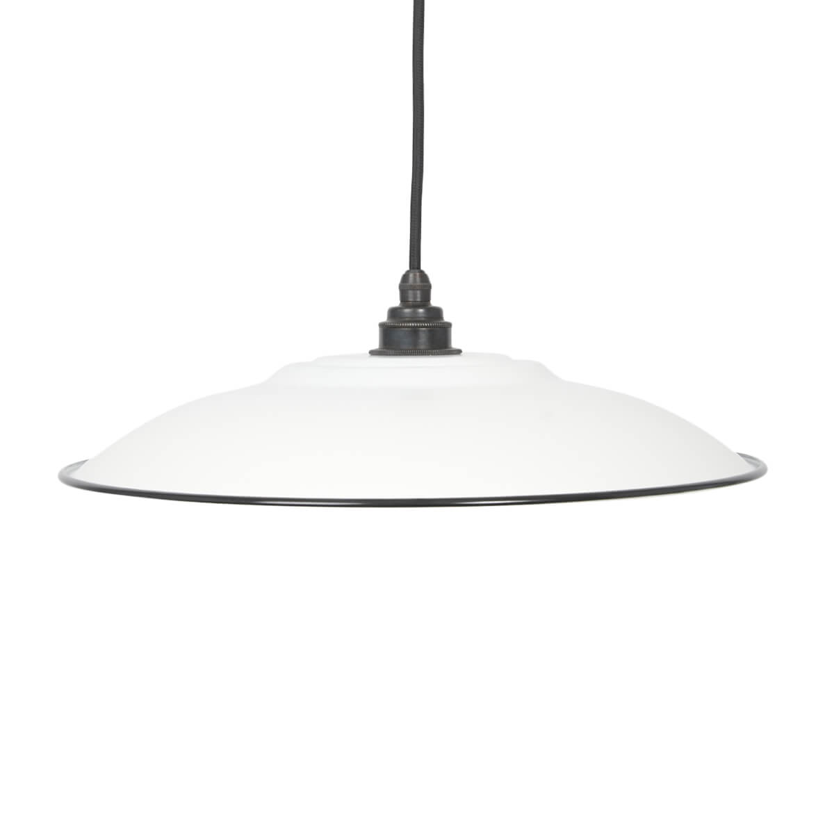Lampenschirm Flat XL weiss matt