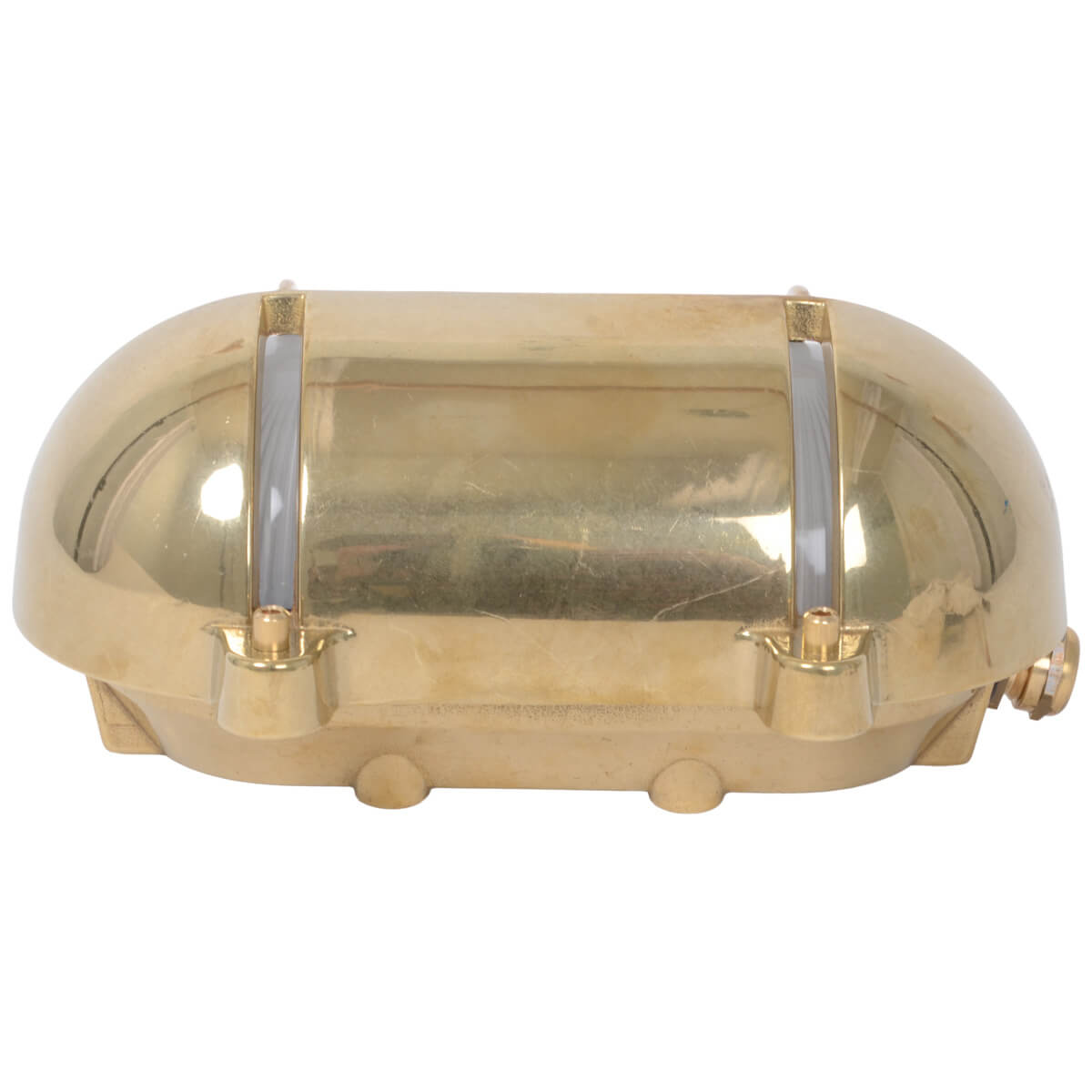 Wandlampe Line Oval Messing 245x172 E27 | Foresti & Suardi