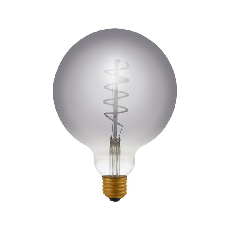 LED E27 Filament Flex AX Globe G125 230V 150Lm 4.5W 2200K Smoke Dimmbar