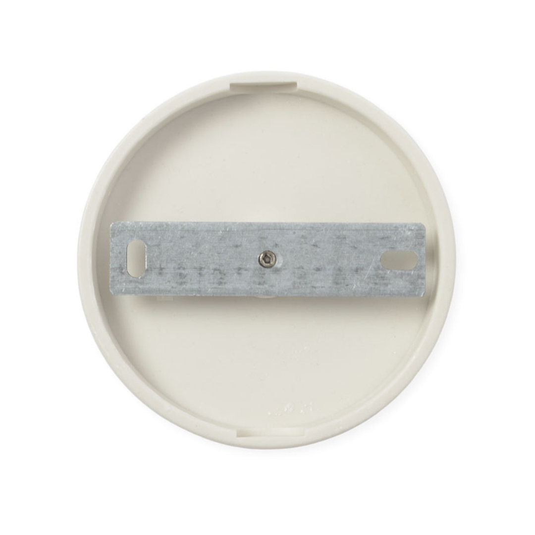 Porzellan Blinddeckel mit Sollbruchstellen Piatto Fondo Weiss
