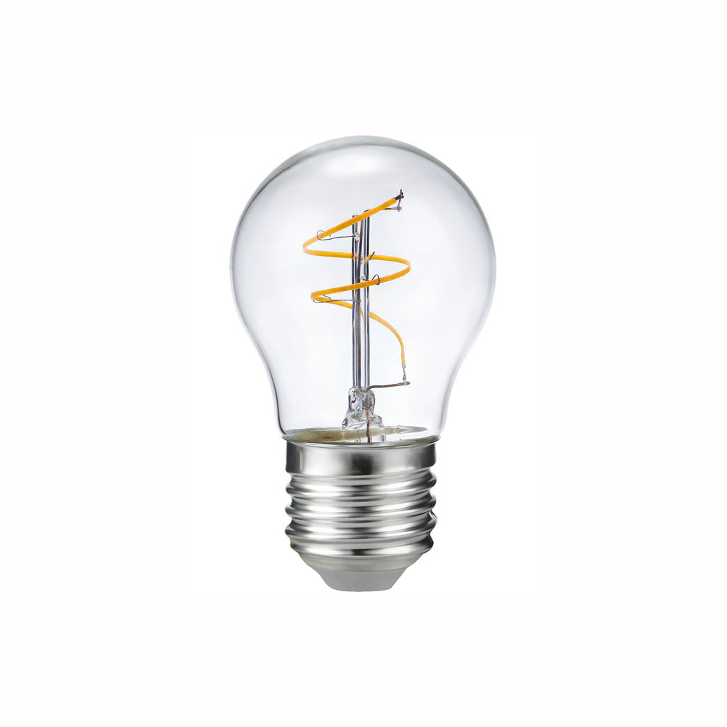 LED Filament Ball G45 klar 3.2W 320lm 2200K E27