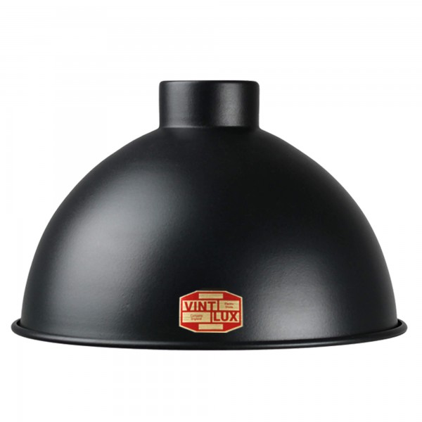 Lampenschirm Dome Matt Black | Vintlux