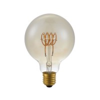 Lampadina Led Vintage a Filamento E27 ST64 8W Bianco caldo 2200K Aigostar