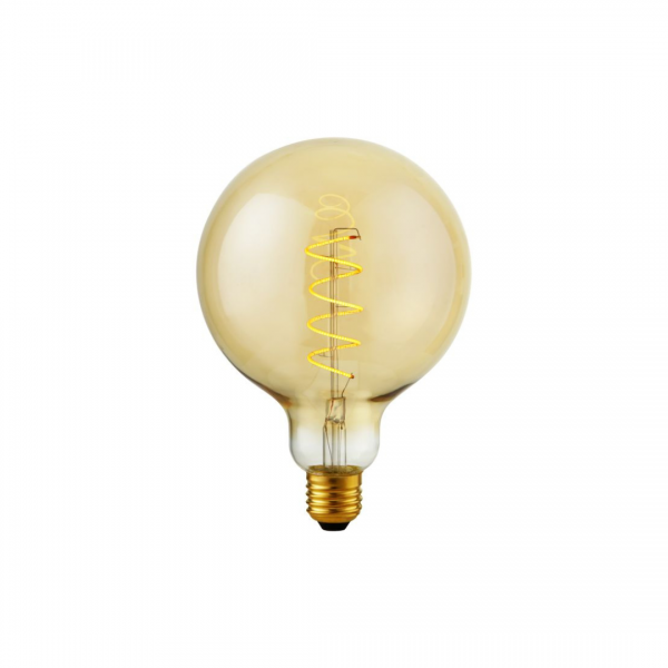 LED E27 Filament Flex AX Globe G125x180 230V 200Lm 4W 920 AC Gold Dimmbar