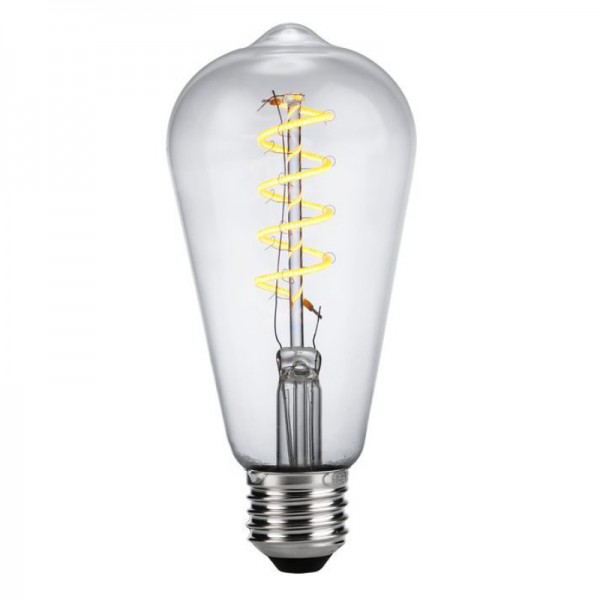 LED ST64 Flex AX Rustika klar 4W 220lm 2200K E27