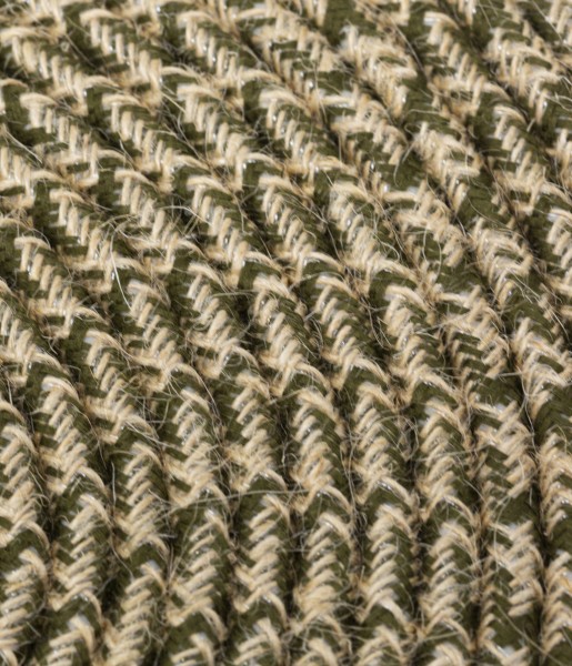 Textilkabel Jute/Military TO251, 3 x 0,75mm²