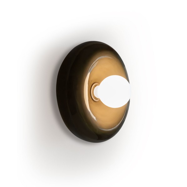 Keramik Wandlampe Orbis E27 | atelier mond