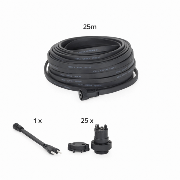 25m Illu-Lichterketten-Bausatz