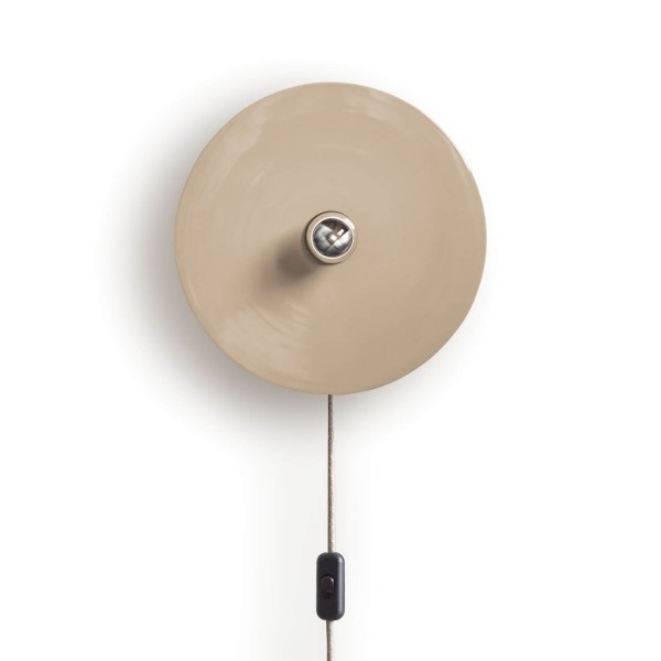 Keramik Wandlampe Deimos mit Anschlusskabel - clay | atelier mond