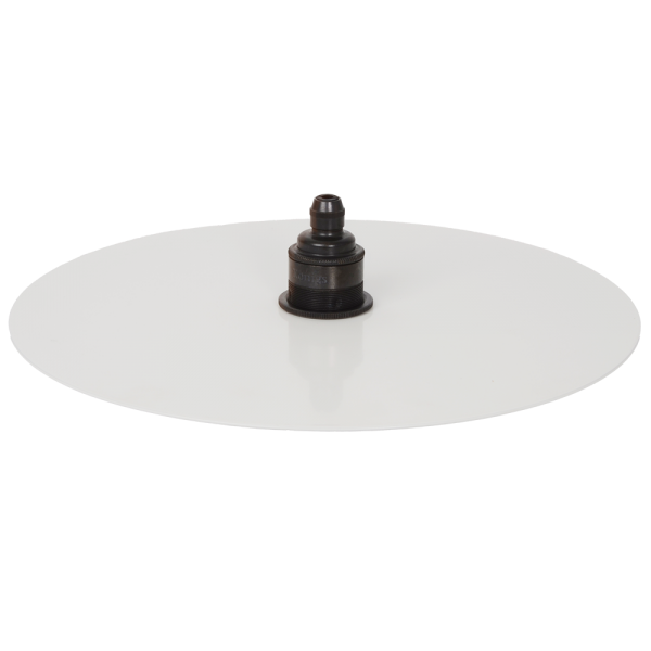 Lampenschirm Disc Weiss 31cm