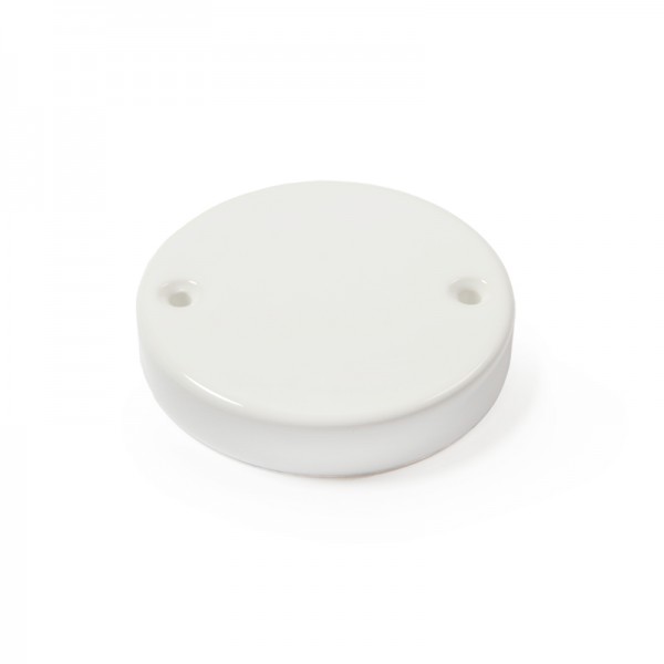 Blinddeckel Porzellan weiss "Nudo"