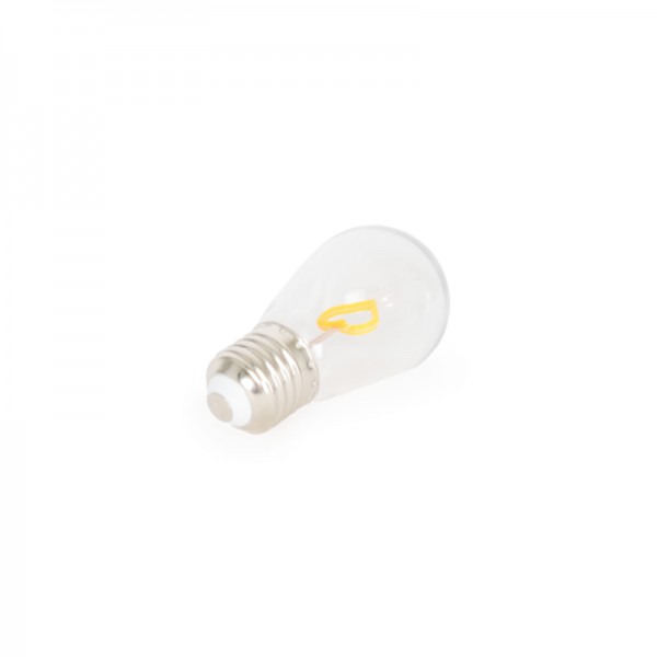 LED Herz Filament Bulb 0,5W E27 Polycarbonat - S14