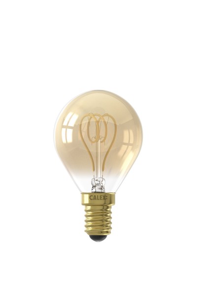 LED Flex Filament P45 Gold 2.5 W 2100K 136lm E14 | Calex