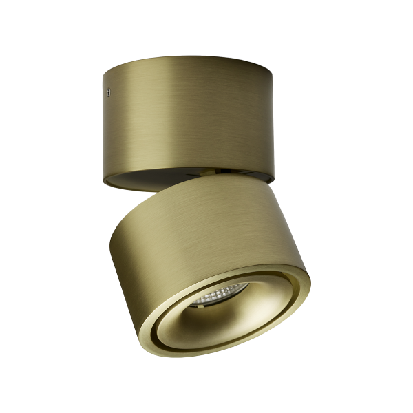 LED-Spot Easy single Brass | Antidark