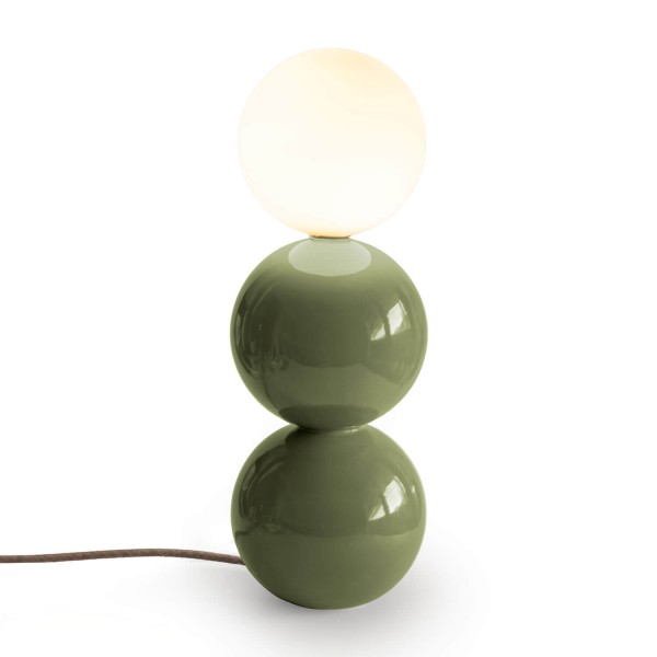 Keramik Tischlampe Astra M - nude | atelier mond