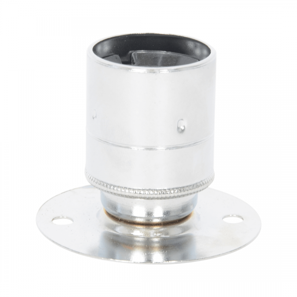 Aufbaufassung E27 Chrom