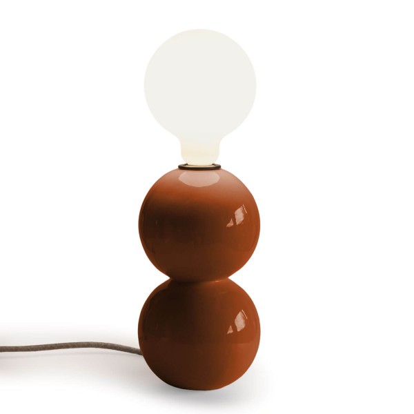 Keramik Tischlampe Astra M E27 - earth | atelier mond