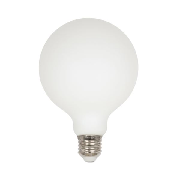 LED- Leuchtmittel G125 Porzellan E27, 2700K, 750lm