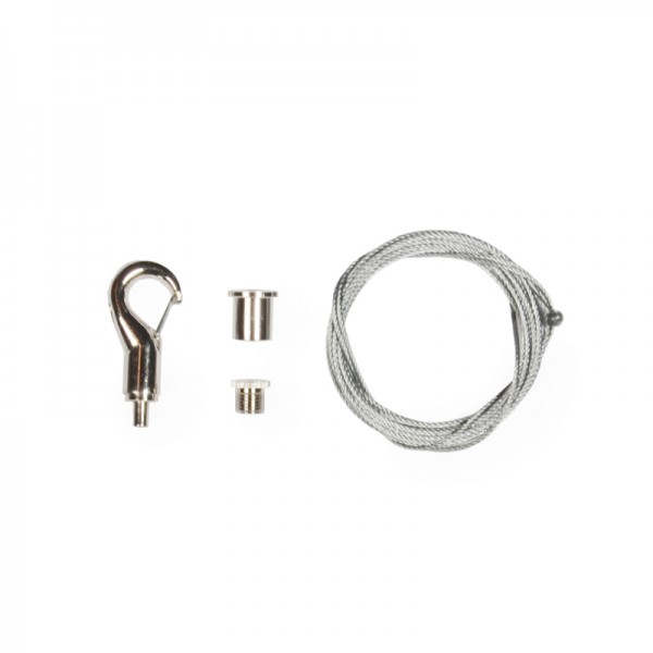 Drahtseilaufhängung mit Haken