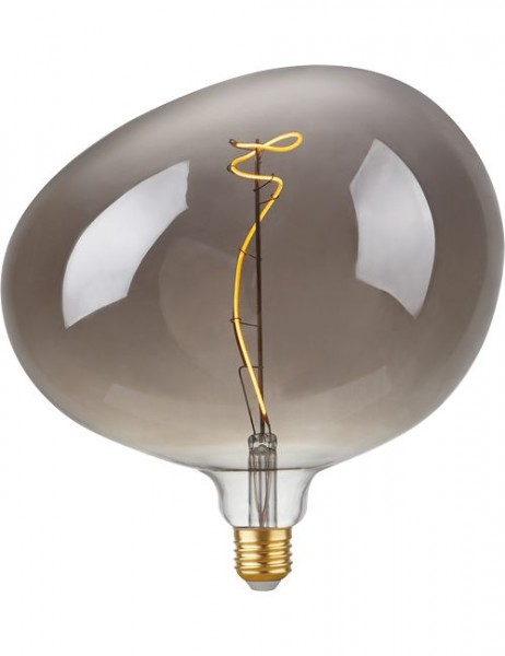 LED E27 Filament Flex Snoopy G220x245mm 230V 130Lm 4W 2200K 922 360° AC Smoke Dimmable