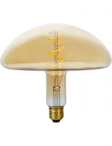 LED E27 Filament XL Flex Mush 200x180mm 230V 200Lm 4W 2000K Gold Dimmbar