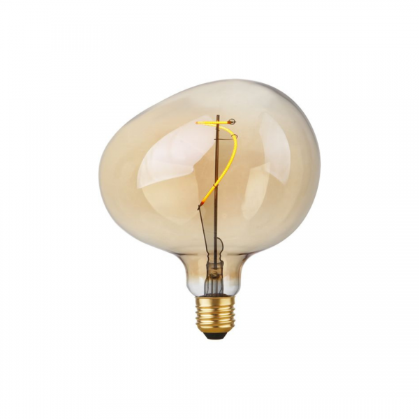 LED E27 Filament Flex Snoopy G150x180mm 230V 240Lm 4W 2200K 922 360° AC Dimmbar Gold