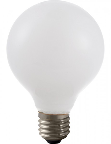 LED E27 Filament Globe G80 230V 330Lm 4W 2500K Opal Dimmbar