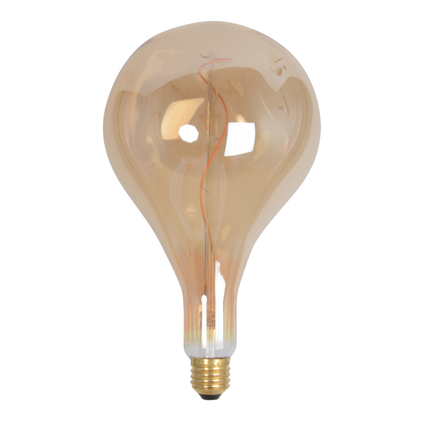 LED Flex Filament Organic A165 Amber 4W E27 | Konigs