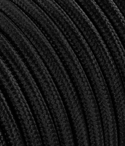 Textilkabel schwarz Konigs