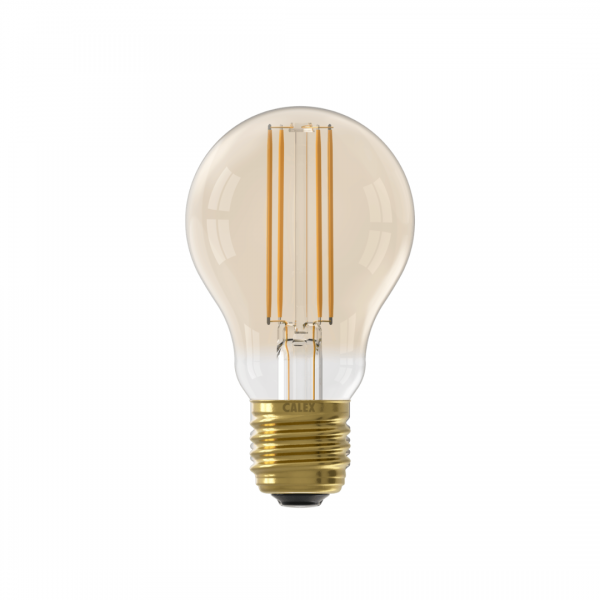 LED-Leuchmittel E27 A60 gold 2100K