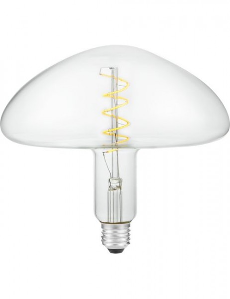 LED E27 Filament XL Flex Mush 200x180mm 230V 240Lm 4W 2200K Klar Dimmbar