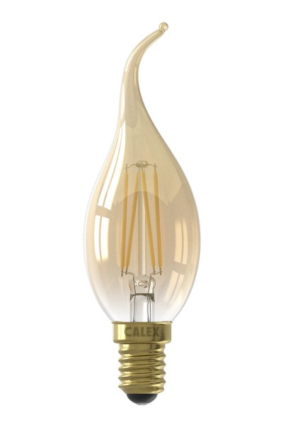 Kerzenlampe gold E14 Konigs