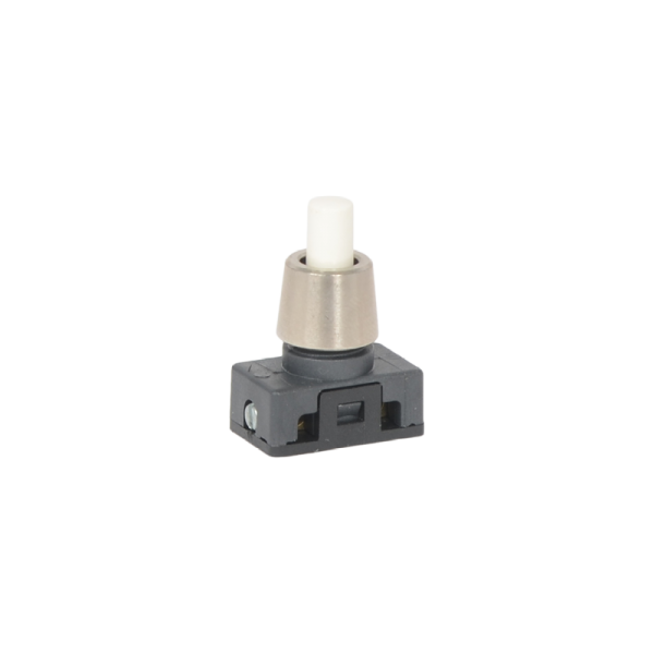 Druckschalter M10x1 weiss, 2A 250V