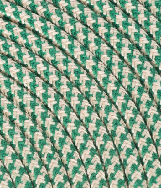Textilkabel sabbia grün Konigs