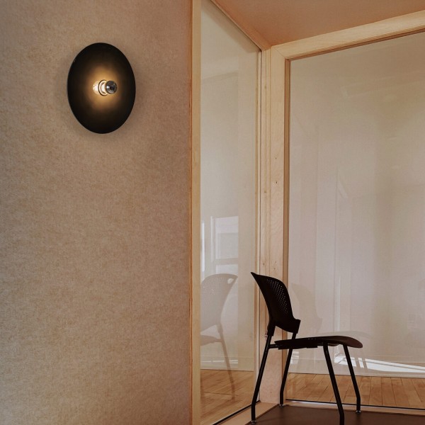 Keramik Wand- und Deckenlampe Deimos - ash | atelier mond