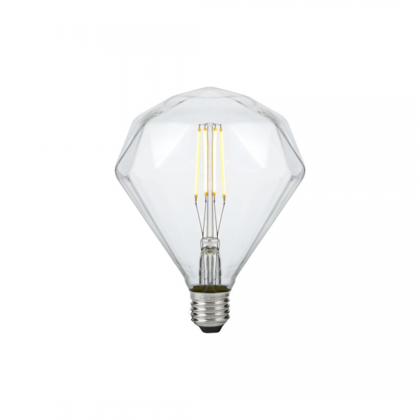 LED E27 Filament Diamond Klar Dimmbar