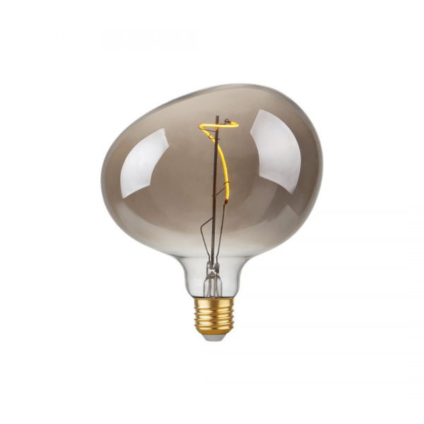 LED E27 Filament Flex Snoopy G150x180mm 230V 240Lm 4W 2200K 922 360° AC Dimmbar Smokey